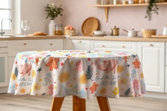 Pastel Sea animals' pattern seamless for fabric Product Image 7