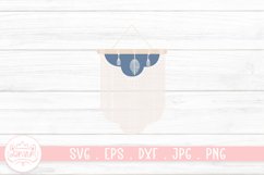 Macrame Wall Hanging Cartoon Clipart Design Product Image 1