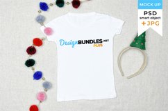 Christmas kids shirt mockup | T-shirt mockup christmas Product Image 1