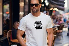 White Tshirt Mockup 5000, Mockup Product Image 1