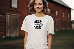 White Tshirt Mockup 5000, Mockup Product Image 1