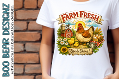 Farm Fresh Rise and Shine Clipart Product Image 1