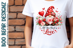All you need is Love, Gnome Clipart Product Image 1
