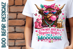 Moooodie Heifer Clipart Product Image 1