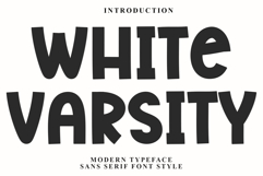White Varsity Product Image 1