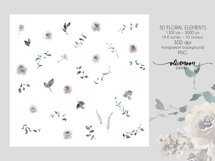 ivory flowers clipart
