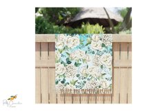 Watercolor Hydrangea Bouquets | White Watercolor Flowers Product Image 11