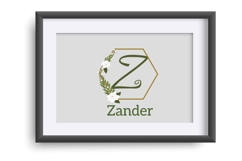 White Wedding Monogram Color Font Product Image 5