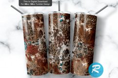 sublimation designs,sublimation template,tumbler designs,tumbler template,sublimation tumbler,20oz skinny tumbler,skinny tumbler wraps,20 oz tumbler,cowgirl tumbler,distressed cowhide,Leopard Cow Hide,western Tumbler,Leopard cowhide tumbler