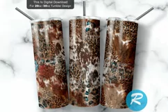 sublimation designs,sublimation template,tumbler designs,tumbler template,sublimation tumbler,20oz skinny tumbler,skinny tumbler wraps,20 oz tumbler,cowgirl tumbler,distressed cowhide,Leopard Cow Hide,western Tumbler,Leopard cowhide tumbler