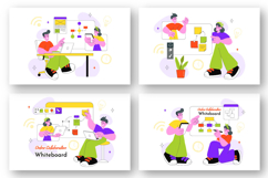 10 Online Collaboration Whiteboard Tools Illustration Product Image 2