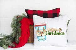 I Run on Coffee &amp; Christmas Cheer Sublimation.Christmas Deer Product Image 3