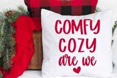 comfy cozy are we, christmas svg, comfy cozy svg, png, svg Product Image 2