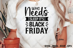 Who Needs Sleep It s Black Friday SVG, Black Friday SVG Product Image 2