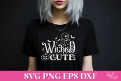 Wicked Cute Halloween SVG Quote Product Image 4