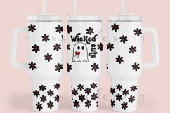 Bundle 6 Halloween 40oz Tumbler Sublimation Wrap SVG Product Image 10