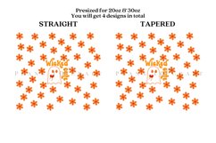Bundle 6 Halloween Skinny Tumbler Sublimation Wrap SVG Product Image 11