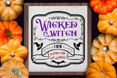 wicked witch inn color farmhouse svg