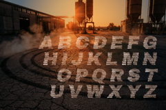 WideTread. Opentype SVG color font Product Image 3