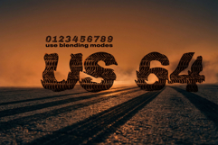 WideTread. Opentype SVG color font Product Image 6