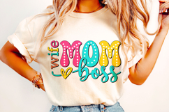 Wife Mom Boss PNG, Boss Lady PNG, Girl Boss PNG, Boss Mom Product Image 2