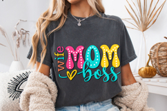 Wife Mom Boss PNG, Boss Lady PNG, Girl Boss PNG, Boss Mom Product Image 4