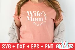 Small Business SVG | Wife Mom Business Owner Product Image 1