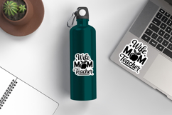 Wife Mom Teacher SVG File | Back to School Sticker | Teacher Product Image 2