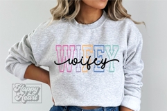 Wifey SVG - Mrs Shirt - Married Era - Honeymoon - Wifey PNG Product Image 3