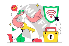 6 WiFi Security Vector Illustration Product Image 3