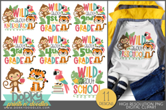 Back to School Animals &amp; Alphabet Clipart Bundle Product Image 13