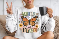 Wild &amp; Free Butterfly PNG Product Image 3