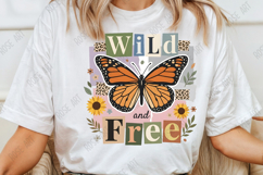 Wild &amp; Free Butterfly PNG Product Image 4