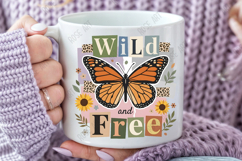 Wild &amp; Free Butterfly PNG Product Image 5