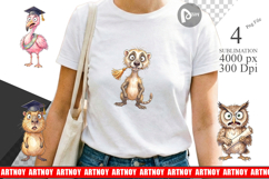 Wild Animal Graduation Party Sublimation Product Image 1