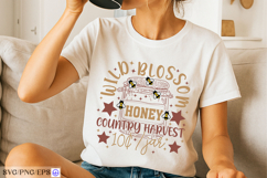 Vintage Countryside Honey Sign SVG PNG T-shirt Design Product Image 2