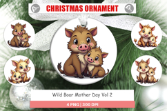 Ornament Wild Boar Mother&#039;s Day Product Image 1