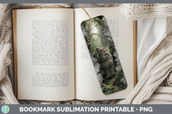 GorgeousWild Cats 3D Hole Bookmark design.