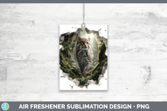 GorgeousWild Cats 3D Hole Air Freshener design.