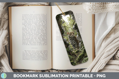 GorgeousWild Cats 3D Hole Bookmark design.