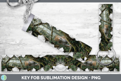 GorgeousWild Cats 3D Hole Key Fob design.
