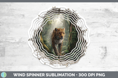 GorgeousWild Cats 3D Hole Wind Spinner design.