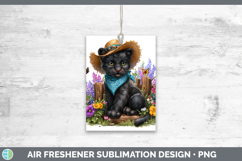 GorgeousWild Cats Bandana Summer Air Freshener design.