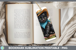 GorgeousWild Cats Bandana Summer Bookmark design.