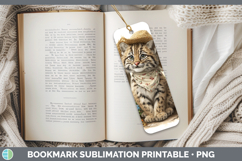 GorgeousWild Cats Bandana Summer Bookmark design.