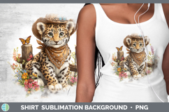 GorgeousWild Cats Bandana Summer Shirt design.