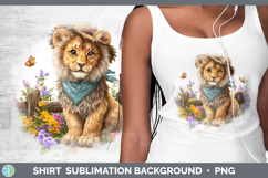 GorgeousWild Cats Bandana Summer Shirt design.
