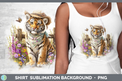 GorgeousWild Cats Bandana Summer Shirt design.