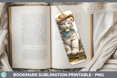 GorgeousWild Cats Bandana Summer Bookmark design.