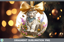 GorgeousWild Cats Bandana Summer Ornament design.